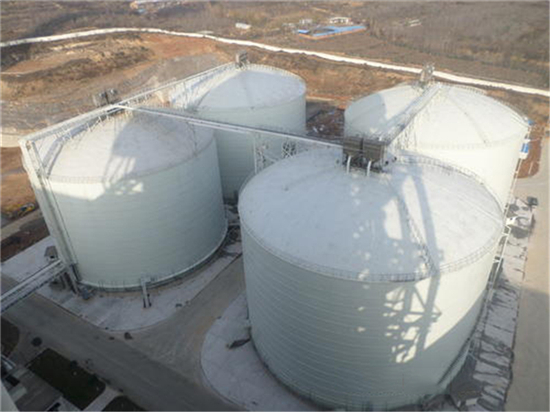 黄南5000吨立式粉煤灰储存罐